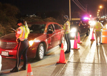 Operativo preventivo Alcoholímetro sanciona a 57 personas por dar positivo en el examen