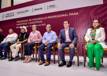 Inauguran en Mazatlán Programa de Desarrollo Profesional para Maestras y Maestros