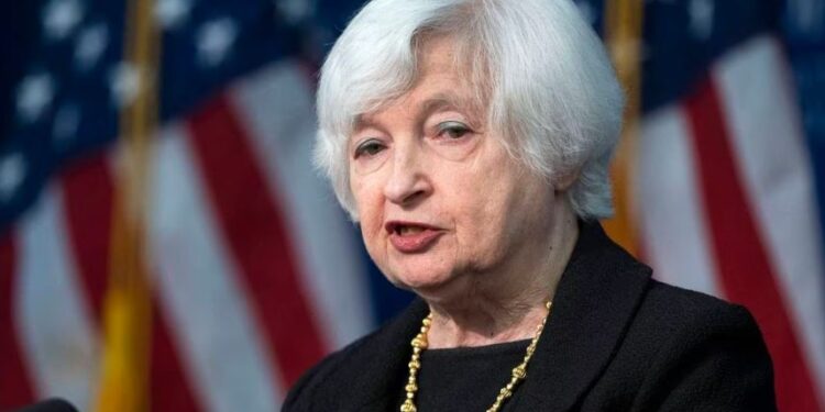 EU podría incurrir en impago de deuda a principios de junio, advierte secretaria del Tesoro