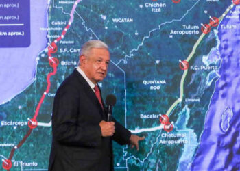 López Obrador agradece respaldo del pueblo en construcción del Tren Maya