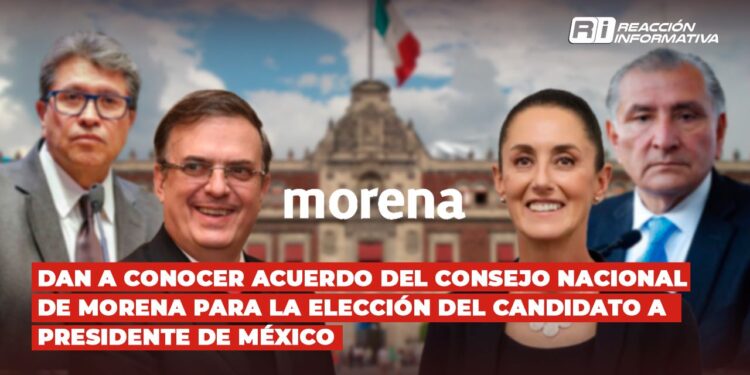 Acuerdo de Morena que define método y fechas para elección de candidato en 2024: Documento completo