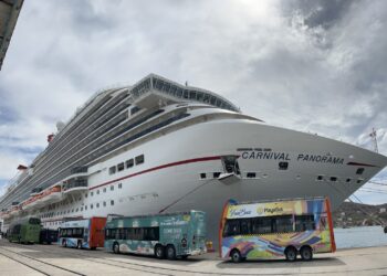 Carnival Panorama visita Mazatlán este miércoles con más de 4 mil pasajeros