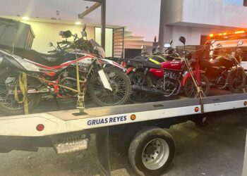 Asegura SSPyTM 12 motocicletas durante operativo