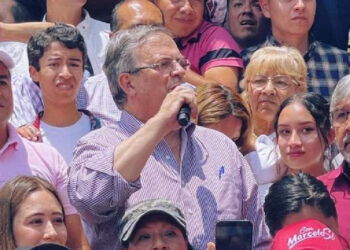 Ebrard acusa ‘desproporción’ en recursos utilizados por las ‘corcholatas’ en recorridos ​​