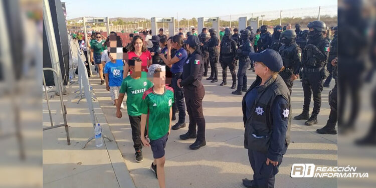 Positivo operativo implementado por el juego de México VS Guatemala en el Estadio Kraken en Mazatlán