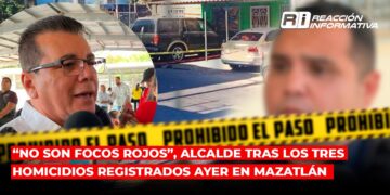 “No son focos rojos”, alcalde tras los tres homicidios registrados ayer en Mazatlán