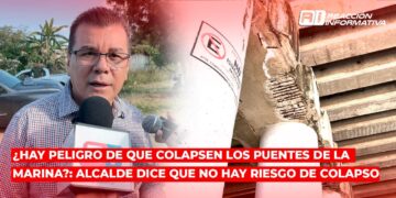 ¿Hay peligro de que colapsen los puentes de La Marina?: Alcalde señala que no hay riesgo de colapso