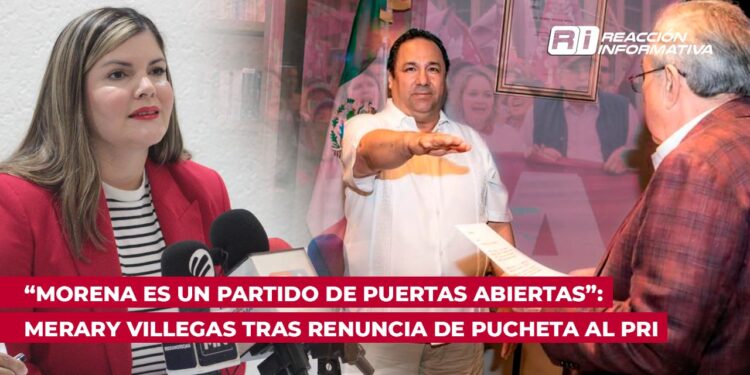“Morena es un partido de puertas abiertas”: Merary Villegas tras renuncia de Fernando Pucheta al PRI