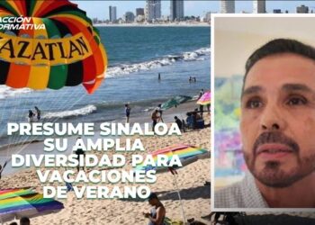 Presume Sinaloa su amplia diversidad para vacaciones de verano