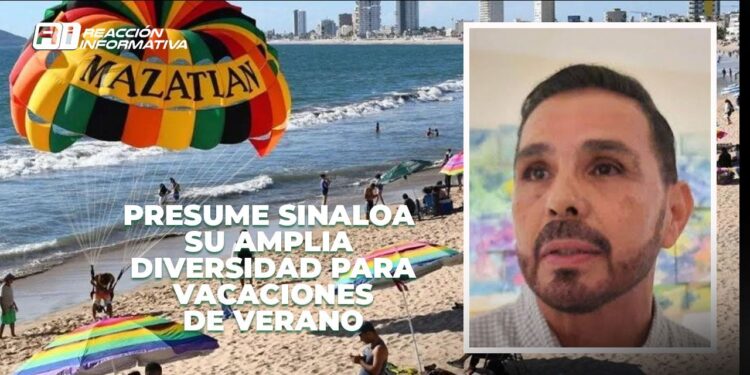 Presume Sinaloa su amplia diversidad para vacaciones de verano