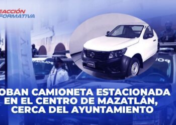 Camioneta es robada al estar estacionada en el Centro, cerca del Ayuntamiento