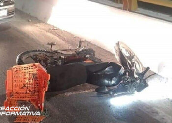 Fallece mujer en Rosario tras accidente en motocicleta