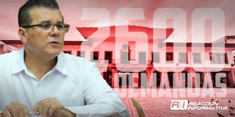Ayuntamiento de Mazatlán lidia con alrededor de 2 mil 600 demandas