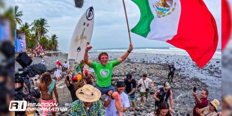 Mexicano Alan Cleland gana Mundial de Surf; ‘Lo soñé y significa todo para mí’