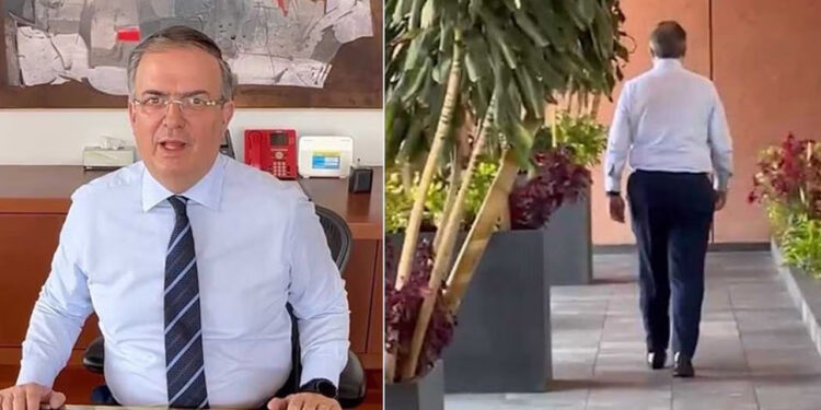 Así fue el último día de Marcelo Ebrard en la oficina de Relaciones Exteriores