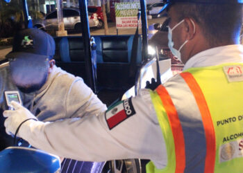 Operativo Alcoholímetro sanciona 54 personas durante fin de semana, juez cívico envía a seis ciudadanos a celdas