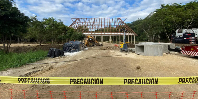 Disparan contra trabajadores del Tren Maya