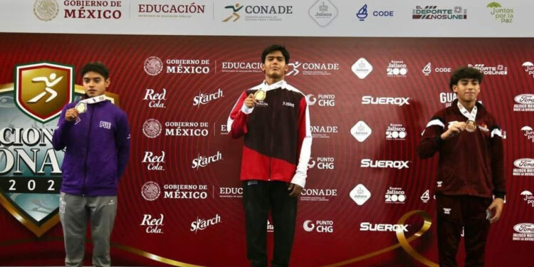 ¡Orgullo Sinaloense! Aarón Ibarra Osuna gana siete oros en juegos CONADE 2023