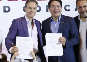 Manuel Velasco se registra como aspirante a candidatura presidencial; ofrece su mano a ‘corcholatas’