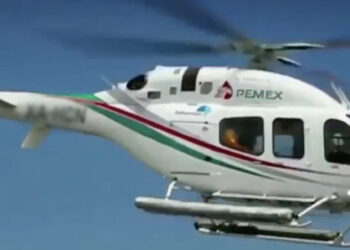 Cae helicóptero cerca de la Sonda de Campeche; buscan a tripulantes