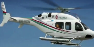 Cae helicóptero cerca de la Sonda de Campeche; buscan a tripulantes