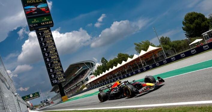 Checo Pérez, tras terminar cuarto en España: “En la primera vuelta no arriesgamos de más pensando en los puntos”