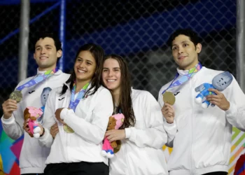 México gana tres medallas de oro en natación, en Juegos Centroamericanos