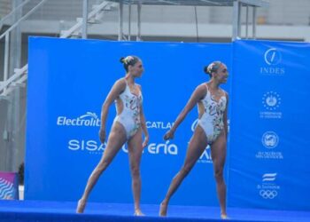Nuria Diosdado y Joana Jiménez se llevan el oro en natación artística