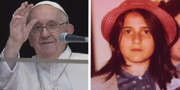 El papa dedica unas palabras a la familia de la niña desaparecida en el Vaticano
