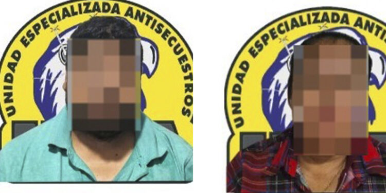 Aprehende UEA a dos personas integrantes de banda de secuestradores