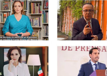 Antes del arranque, se bajan de la contienda cuatro aspirantes presidenciales de oposición