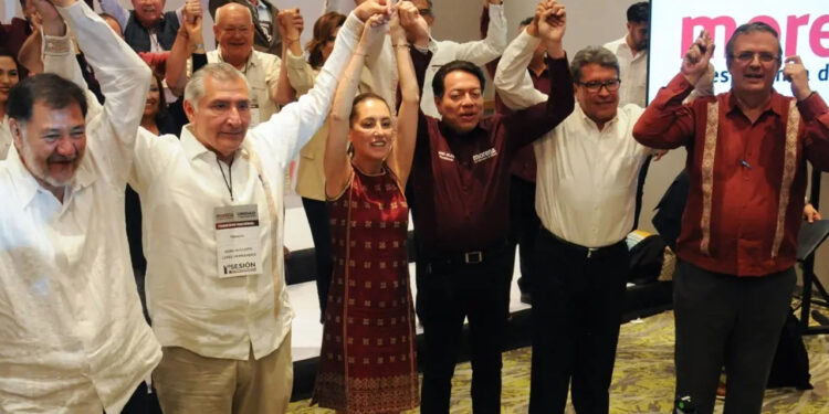 Sheinbaum, Monreal y Adán Augusto se registrará mañana a encuesta de Morena