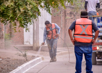 Inician labores de mejora de manera inmediata en la colonia Jesús Osuna