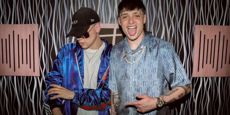 Peso Pluma alcanza el top 1 global en Spotify por su colaboración con Bizarrap; así lo presumió