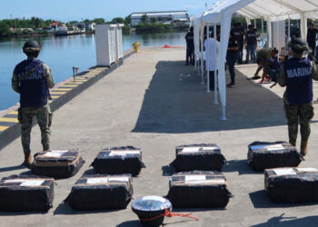 Semar asegura 320 kilos de cocaína en Chiapas