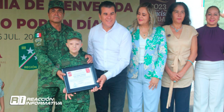 Bruno cumple su sueño de ser ‘Soldado por un día’, por parte de la SEDENA