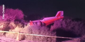 Se desploma avioneta en Castillo Navolato, resultan dos personas con heridas de gravedad