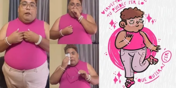 Ernesto sufre acoso por Internet al ir de rosa a ver Barbie; redes le dan su apoyo para “ser lo que quiera ser”