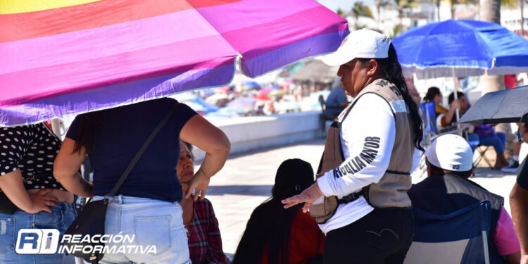 Oficialía Mayor mantiene activo operativo de inspección y vigilancia en zona de playas en esta temporada vacacional