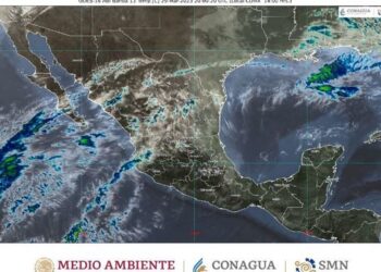 Se pronostican lluvias puntuales intensas para hoy en Sinaloa
