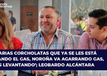 ‘Hay varias corcholatas que ya se les está acabando el gas, Noroña va agarrando gas, vamos levantando’; Leobardo Alcántara