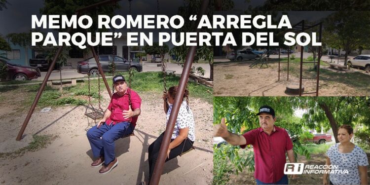 Memo Romero “Arregla Parque” en Puerta del Sol