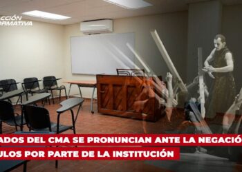 Egresados del CMA se pronuncian ante la negación de títulos por parte de la institución