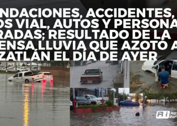 Como un “mini huracán” catalogan algunos ciudadanos la lluvia de ayer en el puerto