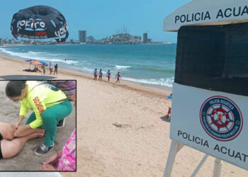 Con baja incidencia en playas de Mazatlán durante el fin de semana: Policía Acuática