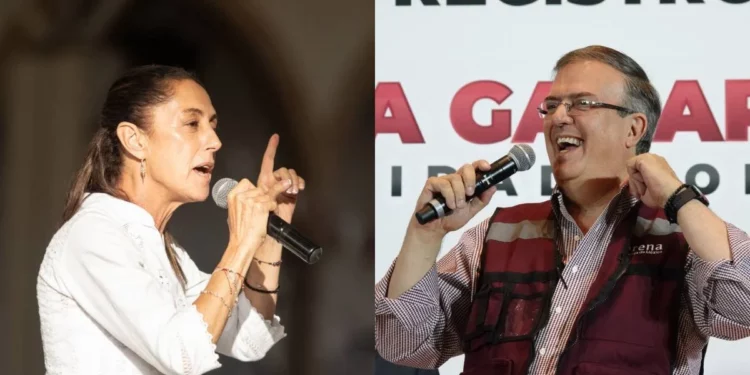 Encuesta de México Elige pone a Sheinbaum y Ebrard en empate técnico para encabezar candidatura de Morena