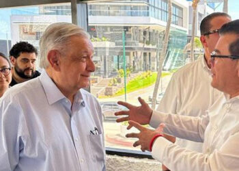 Alcalde Edgar González se reúne con el Presidente Andrés Manuel López Obrador