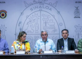 Encabeza Gobernador Rubén Rocha Moya Sesión Ordinaria del Consejo Estatal de Protección Civil