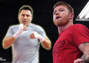 Óscar de la Hoya cargó contra el Canelo Álvarez; ‘es un viejo de 33 años’