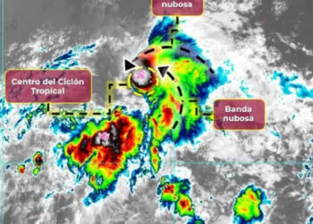 Se forma la depresión tropical Cuatro-E en el Pacífico